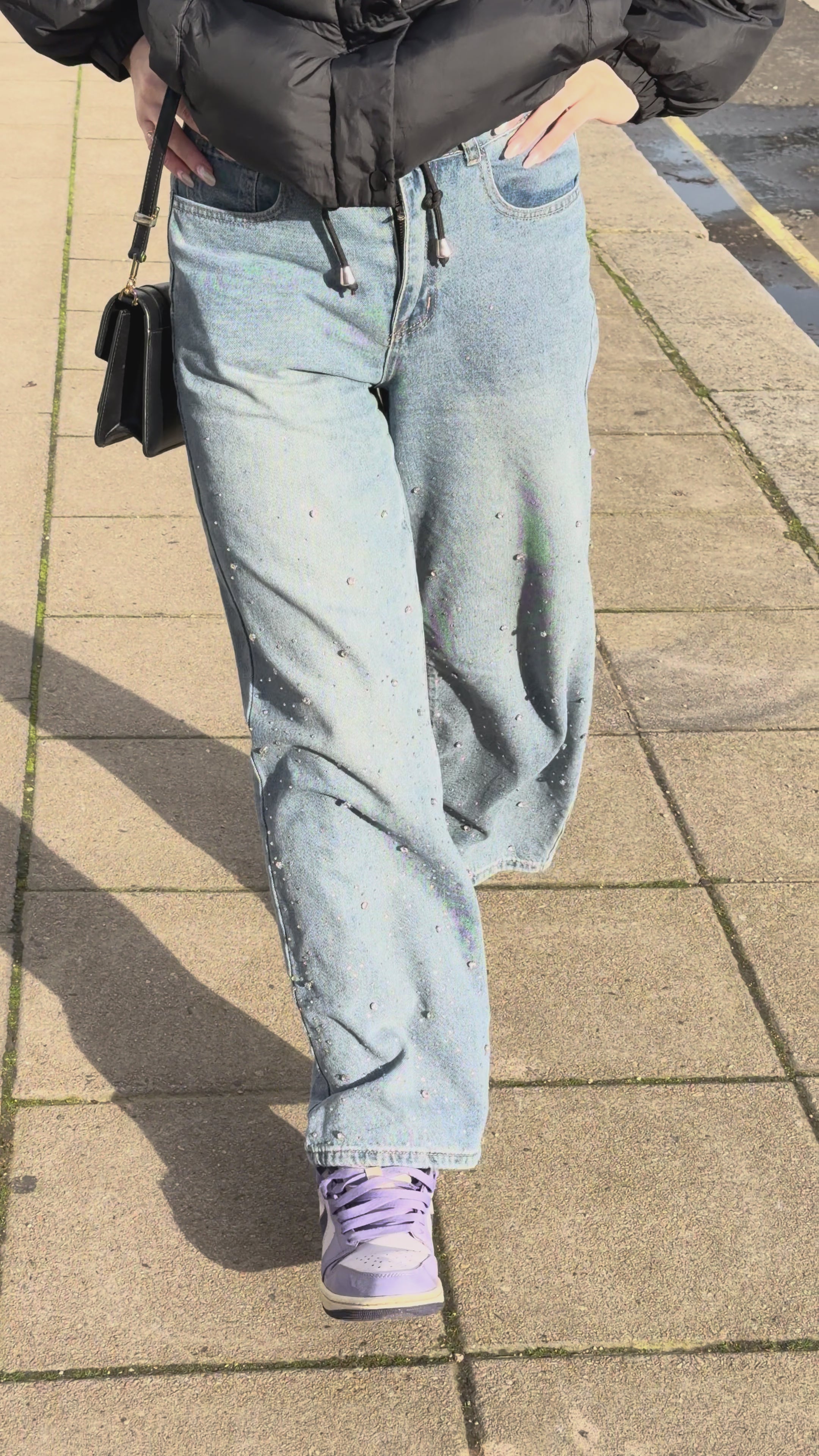 Denim Jeans Shine like a diamond